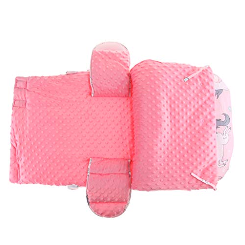 Thick Sleeping Bag/Swaddle Blanket for Stroller/ Buggy for Newborn Baby Infant - Pink Unicorn