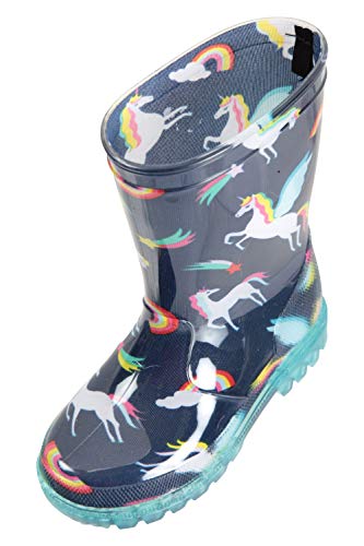 Kids Unicorn Wellington Boots 