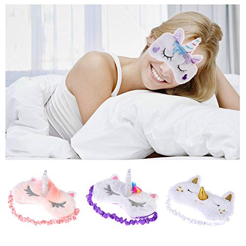 Womens Unicorn Sleeping Masks 