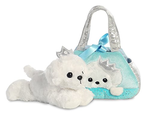 Puppy unicorn soft toy carrier