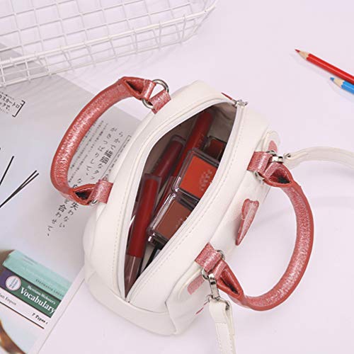 Unicorn Design Girls Handbag | Pink & White