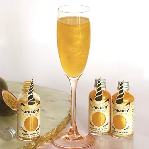Passion Fruit Unicorn Shimmer For Drinks