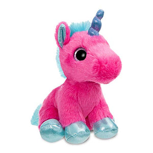 Starlight Unicorn | 7 Inch | Soft Toy | Hot Pink | Aurora 