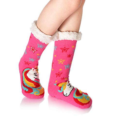 Unicorn Warm Slipper Socks 
