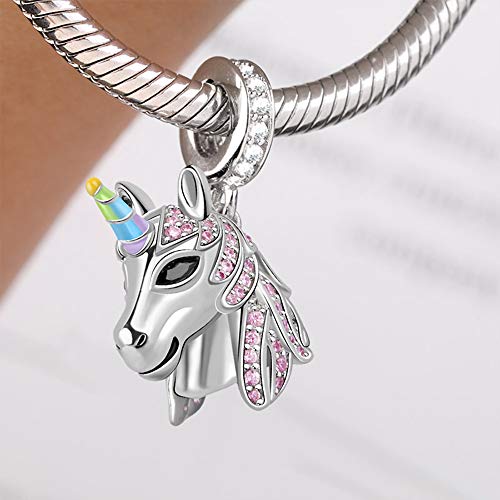 Pretty Unicorn Charm For Bracelet 