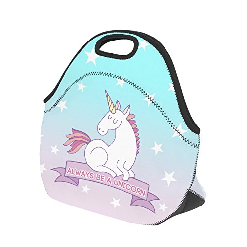 unique unicorn lunch box bag wet suit