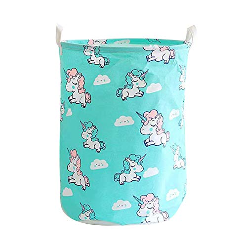 Unicorn Toy Laundry Basket for Kids Bedroom