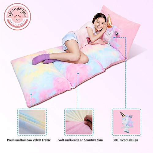 Unicorn Pillow Cover & Pillowcase | Floor Pillows Lounger | Reading, TV, Gaming