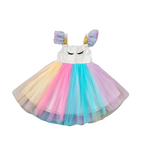 Pretty Unicorn Fancy Dress Tulle Skirt 