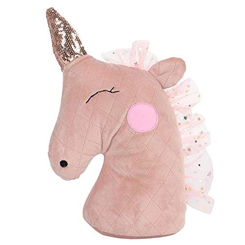 Blush Pink Unicorn Door Stop | Perfect For Child's Bedroom