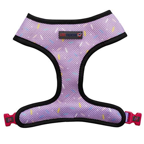 Love Frenchie Lilac Unicorn Dog Harness