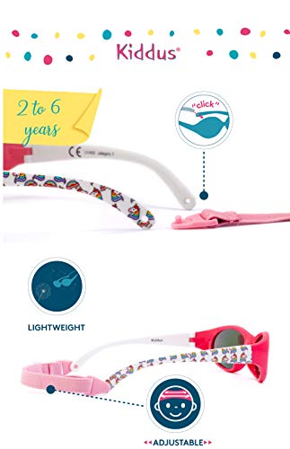 KIDDUS- Unicorn Kids Comfort Sunglasses UV400 Sun Protection