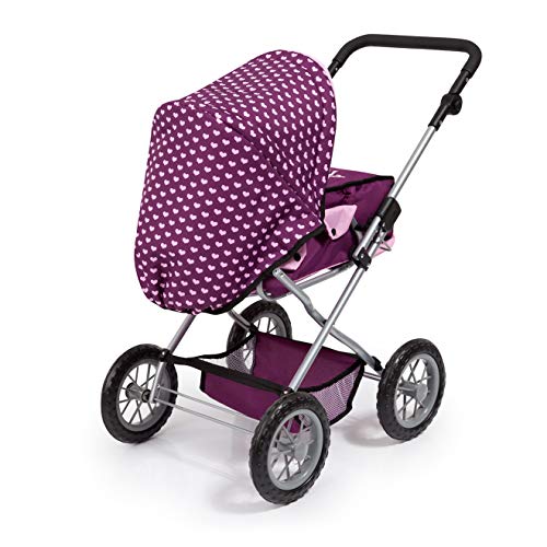 Pink & Purple Unicorn Dolls Buggy