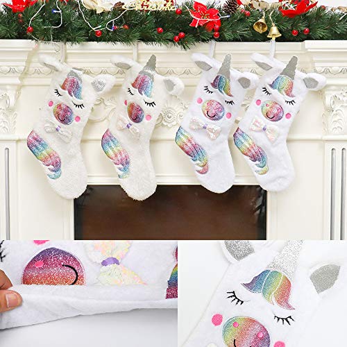 Cute Unicorn Christmas Stocking