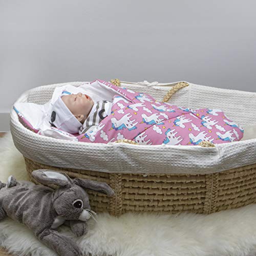 Unicorn Swaddle Baby Wrap Pink