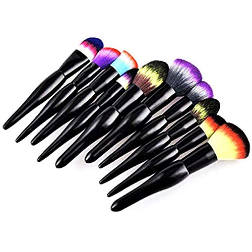 Rainbow Haired Make Up Brush Set