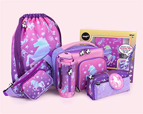Fringoo Holographic Unicorn Ombre Lunch Bag