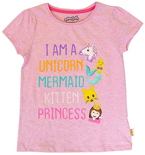 unicorn girls pink t-shirt