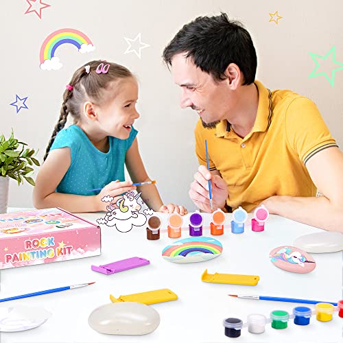 Unicorn Rock Painting Set | Arts & Crafts Kit