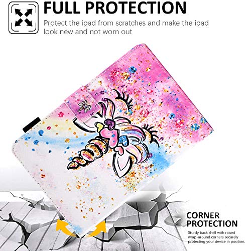 Unicorn Design Protective iPad Cover 