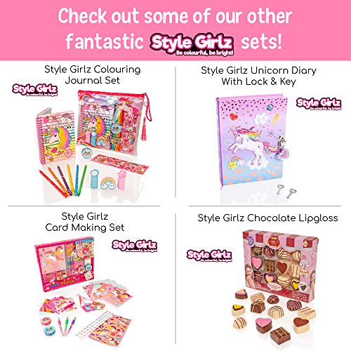Unicorn Musical Jewellery Box & Heart Lock - Girls Keepsake Box- Style Girlz, Pink