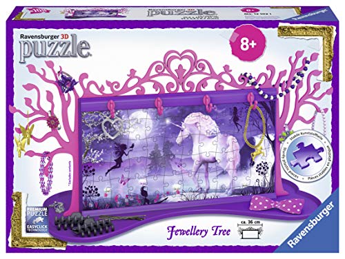 Unicorn jewellery tree puzzle
