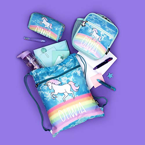 Personalised Unicorn School Set