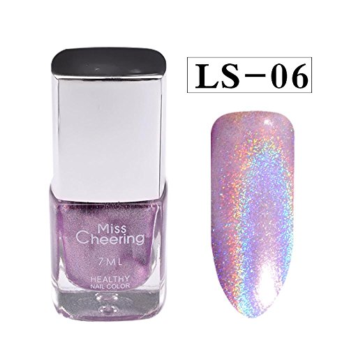 Unicorn nail polish varnish glitter