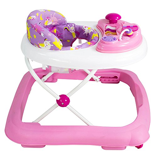 Unicorn Baby Walker Pink