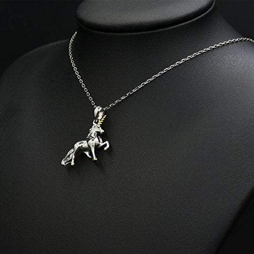 Silver Unicorn Necklace