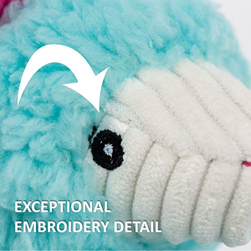 HuggleHounds | Unicorn Dog Toy | Durable Chew Toy