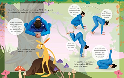 Children's Unicorn Cosmic Yoga Book