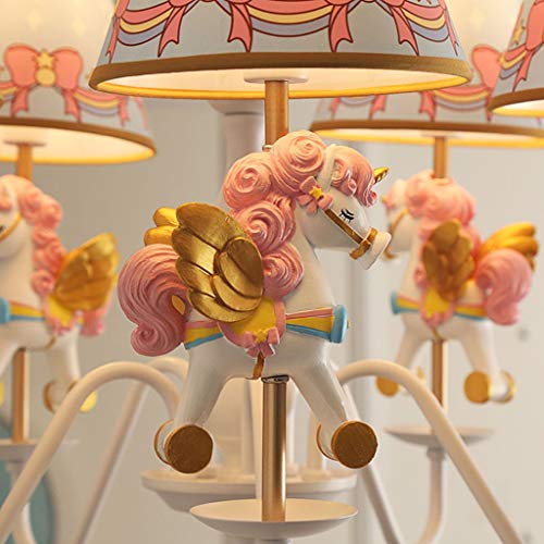Unicorn Carousel Ceiling Light