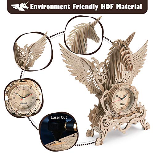 Laser Cut Unicorn 3D Puzzle | Unicorn Gift