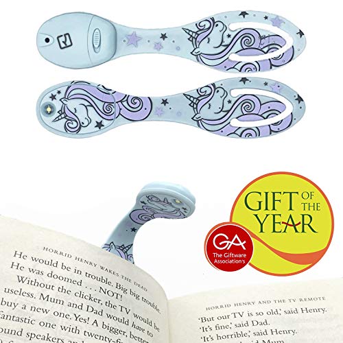 Flexible Unicorn LED Reading Book Light Clip | Gift Idea