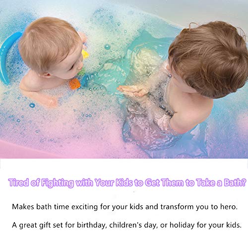 Unicorn, Rainbow, & Cloud Bath Bomb Gift Set | Natural Sea Salt