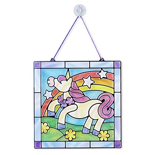 Unicorn Stained Window Kit | Melissa & Doug