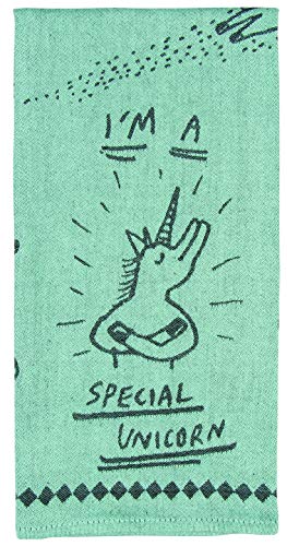 Blue Q Woven Dish Towel | Tea Towel | I'm a Special Unicorn