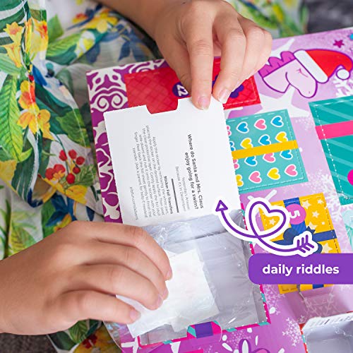 Unicorn & Mermaid Advent Calendar | Hair Accessories, Jewellery, & Crafts | Gifts