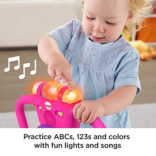 Fisher-Price GHY50 Bounce and Spin Unicorn Musical Ride-On Toy