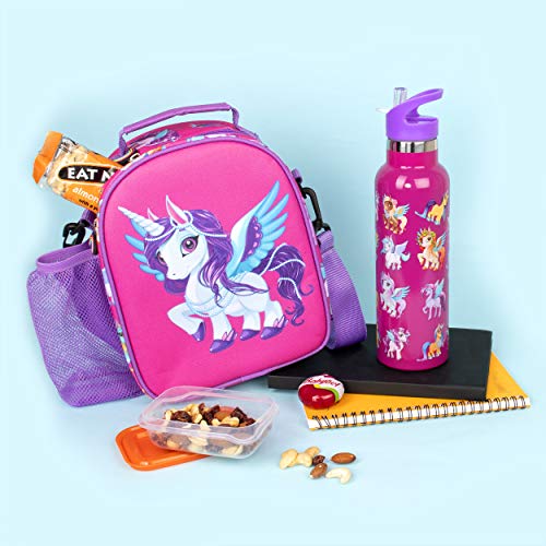 Girls Unicorn Water Bottle | Fringoo