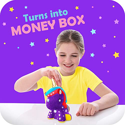 Decorate And Paint Your Own Unicorn Money Box Birthday Gift Idea
