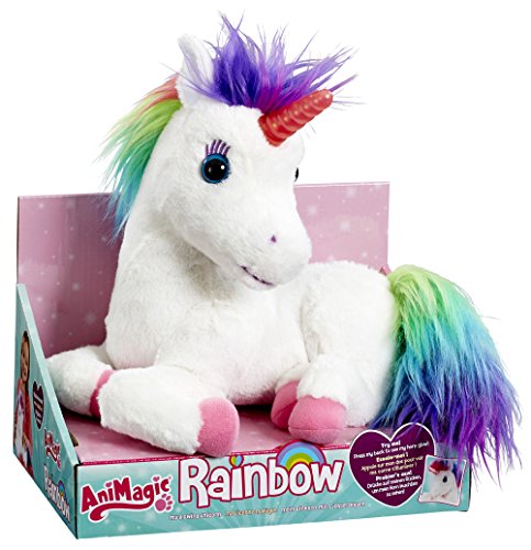 Animagic rainbow unicorn interactive gifts for girls
