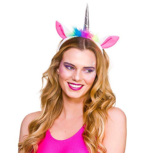 Multicoloured Unicorn Headband 