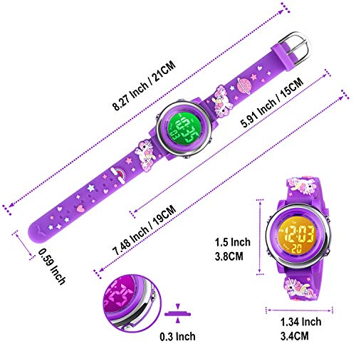 Digital Unicorn Watch