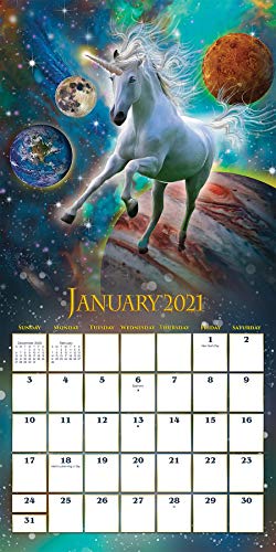Magical Unicorn 2021 Calendar 
