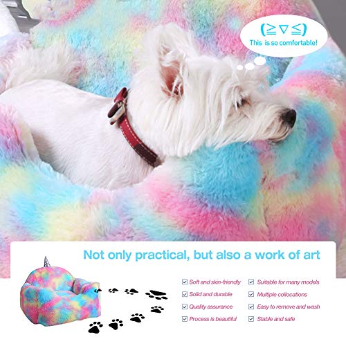 Unicorn Soft Fluffy Dog Bed