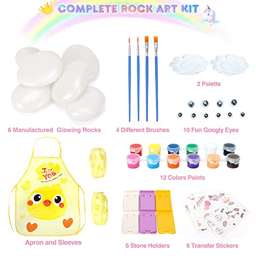 Unicorn Rock Art Kit | Arts & Crafts Set