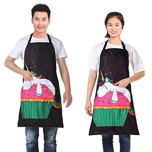 Cute Unicorn Cupcake Cooking Apron