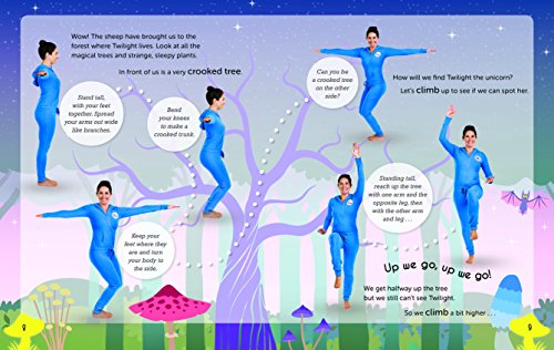 Cosmic Unicorn Kids Yoga Book